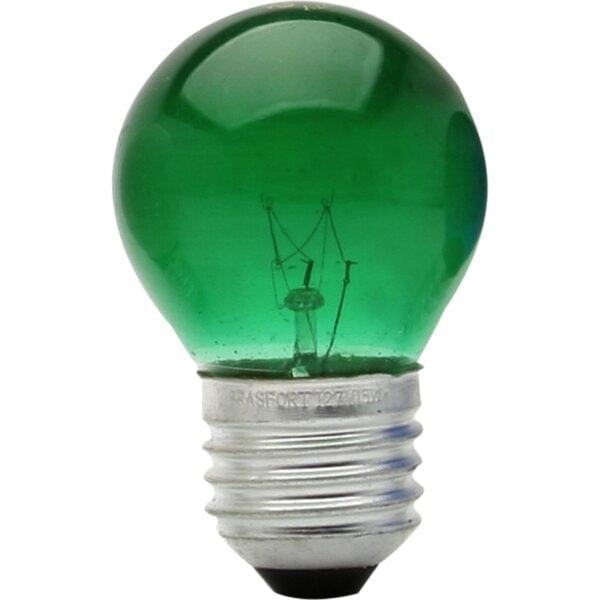 Lampada Bolinha 15 X 127V E27 Verde