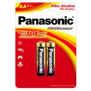 Pilha Alcalina AA Blister 2 unidades