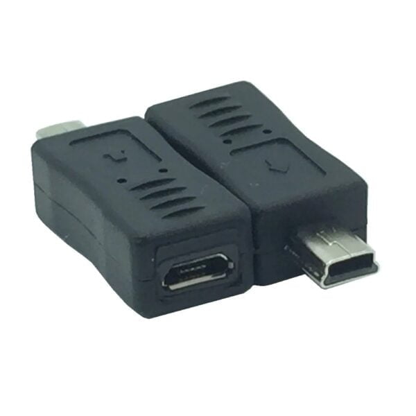 Adaptador Mini USB 5 pinos Femea Para USB Macho