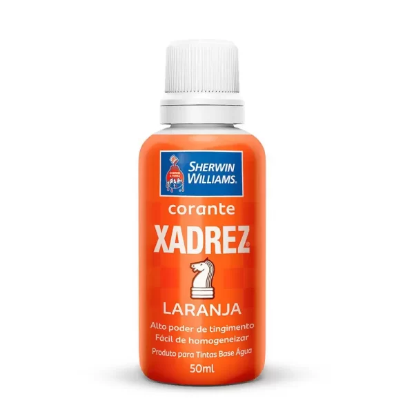 Corante Liquido 50ml Xadrez Laranja