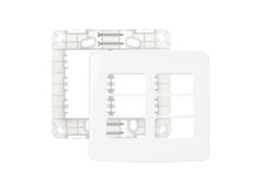Placa 4 x 4 Com Suporte 6 Modulos Horizontal Linha B-3