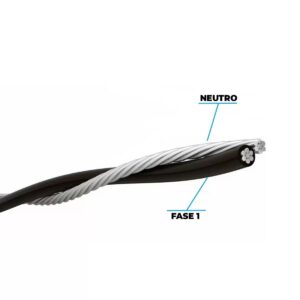 Cabo Aluminio Duplex 1Kv16mm
