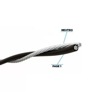 Cabo Aluminio Duplex 1Kv16mm