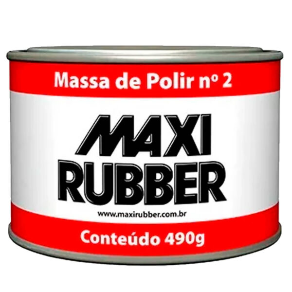 Massa Polir Branca N2 490Gr MaxiRubi