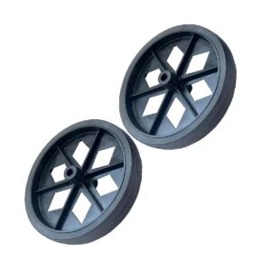 Roda de Carrinho Feira Plastico Par