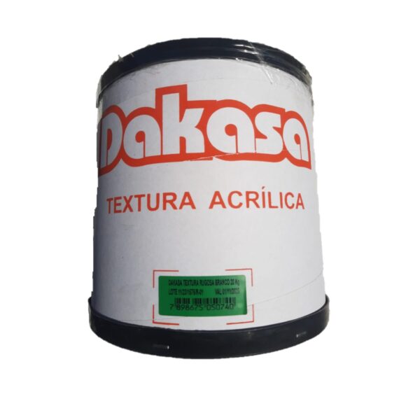 Textura Acrilica Rugosa Branca 20 kg