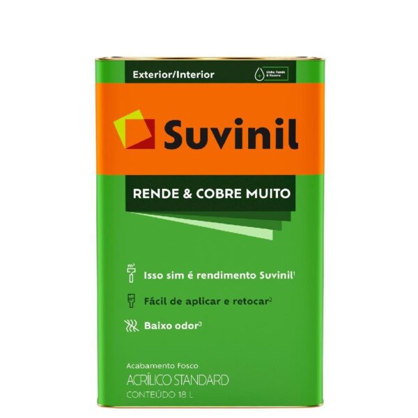 Tinta Suvinil Rende Cobre Muito Gelo 18 Lt