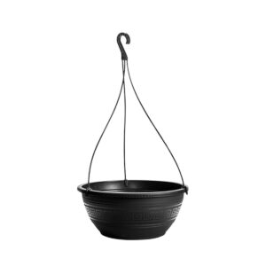 Vaso Redondo 3.5L Com Alça 50cm Preto