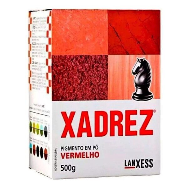 Tinta Po Xadrez Vermelho 250gr