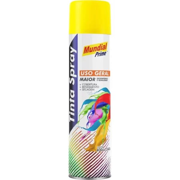 Tinta Spray Amarelo 400ml