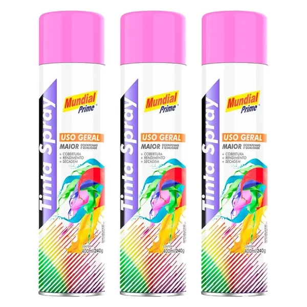 Tinta Spray Rosa 400ml