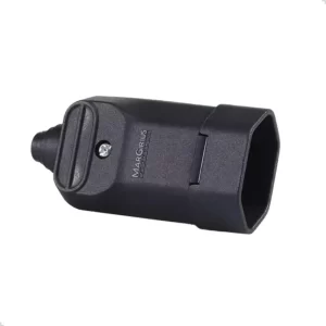 Tomada Femea 20A Preto 2P + T Mar-Girius