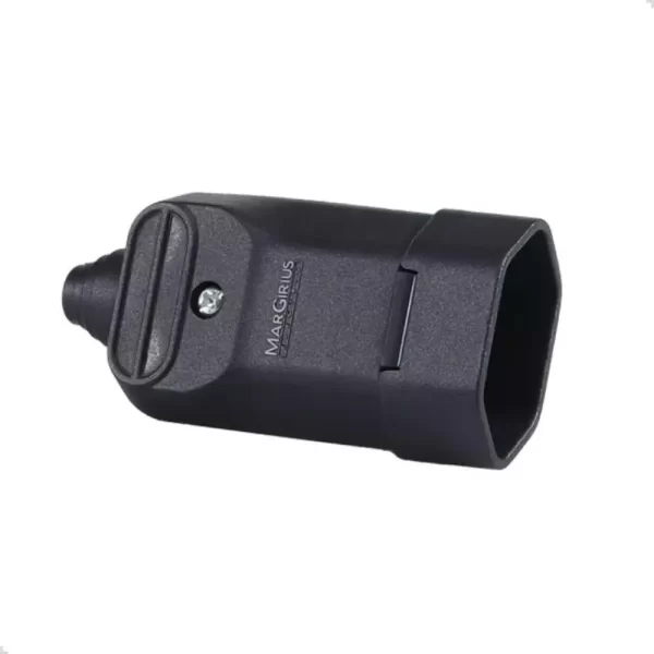 Tomada Femea 20A Preto 2P + T Mar-Girius