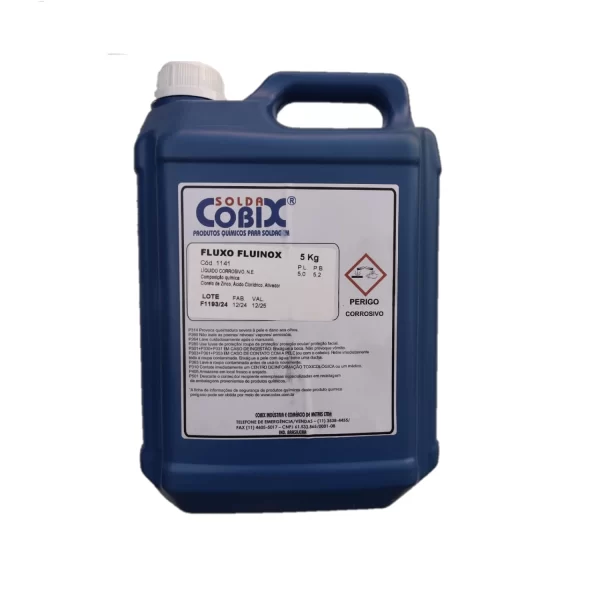 Fluxo para Inox Embalagem 5 Kilos