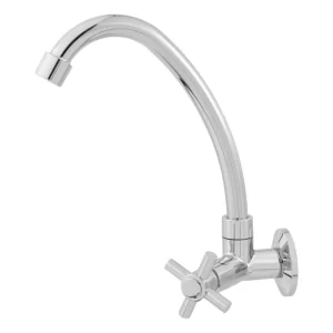 Torneira Giratoria Coz. Parede C31 C Alto 1/2 ABS CR 1/4 VT