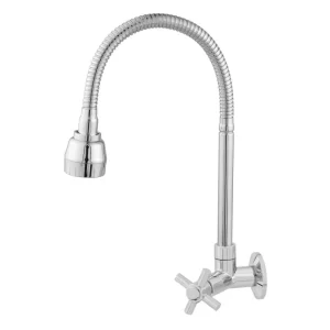 Torneira Giratoria Gourmet Coz. Parede C31 1/2 ABS CR 1/4 VT