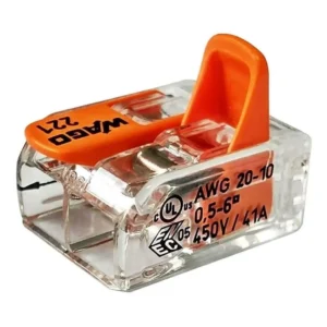 Conector Emenda 2P 41A 0.5 – 6mm – Wago