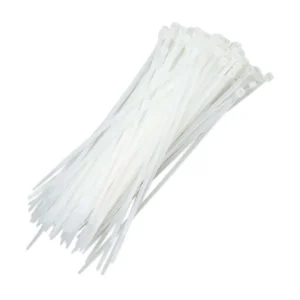 Abraçadeira Nylon 3.6 x 200mm Branca 100pç