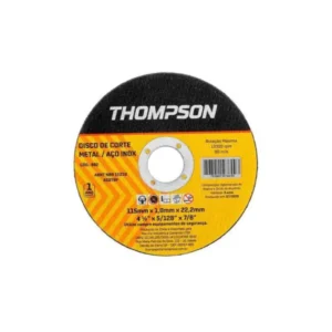 Disco de Corte 4 1/2 Inox - Thompson
